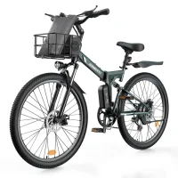ISINWHEEL M40 Folding Electric Bike with Basket product image view 10