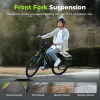 ISINWHEEL Ucity S Electric Cruiser Bike product image view 13