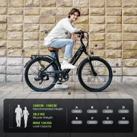ISINWHEEL Ucity S Electric Cruiser Bike product image view 12