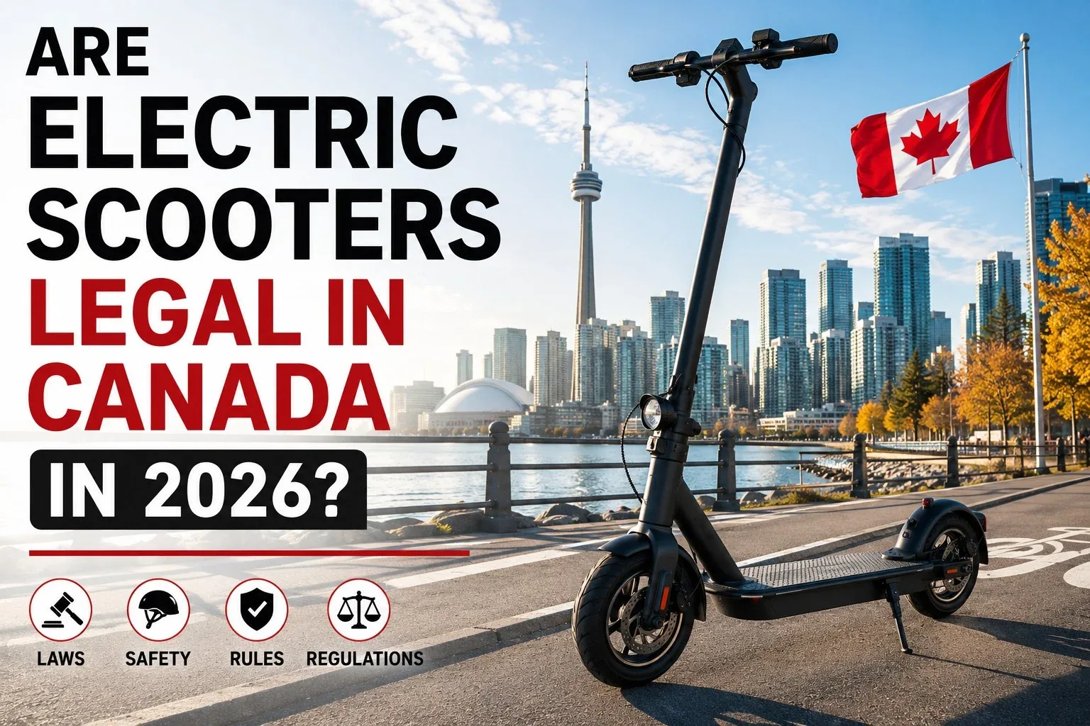 Are Electric Scooters Legal in Canada in 2026