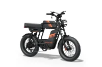 RIDING TIME'S GT33 All-Terrain Cafe Racer Cargo Electric Bike product image view 1