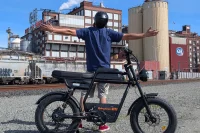 RIDING TIME'S GT33 All-Terrain Cafe Racer Cargo Electric Bike product image view 7