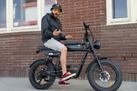 RIDING TIME'S GT33 All-Terrain Cafe Racer Cargo Electric Bike product image view 10