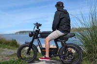 RIDING TIME'S GT33 All-Terrain Cafe Racer Cargo Electric Bike product image view 5