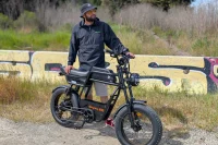 RIDING TIME'S GT33 All-Terrain Cafe Racer Cargo Electric Bike product image view 3