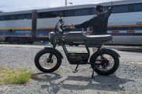 RIDING TIME'S GT33 All-Terrain Cafe Racer Cargo Electric Bike product image view 4