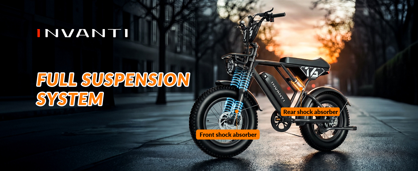 INVANTI EB16 front and rear suspension system