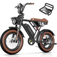 INVANTI EB16 brown all-terrain fat tire electric bike